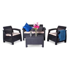 Anthracite Corfu Furniture Set